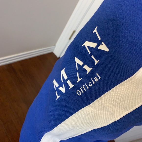 Boohoo Man Roman Side Panel Zip Hooded Tracksuit - Picture 4 of 5